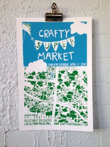 2010 spring craft show poster cincinnati