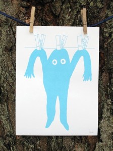 andy j miller, paper artist prints