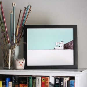 sloe gin fizz, nicole ray, illustrator prints