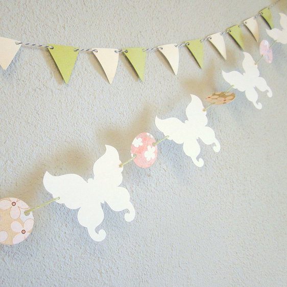 paper-acorn paper acorn garland