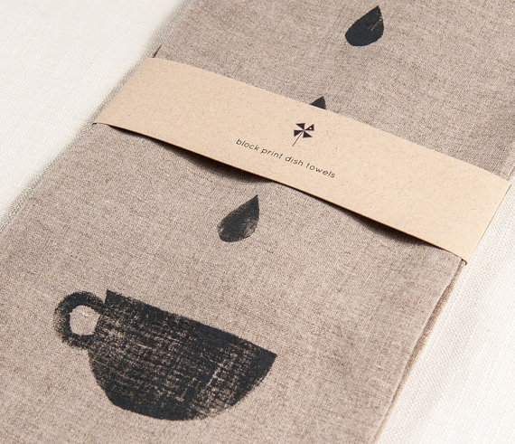 pinwheel print shop tea towels