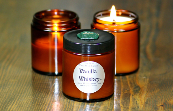 orange fuzz handmade candles and soap