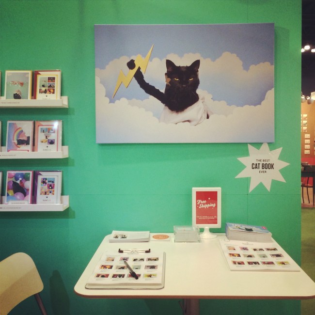 kate funk at the national stationery show, signature mix